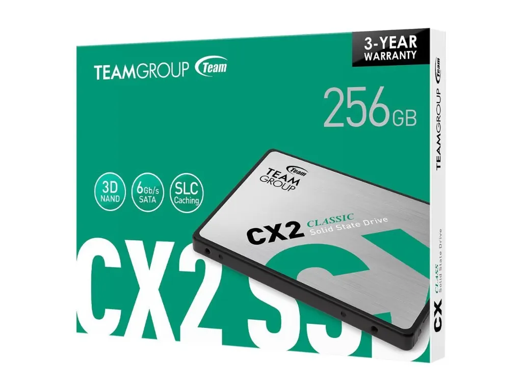 SSD 256G SSD teamgroup cx2